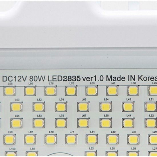 비츠온 LED 선박용 사각 투광기 12V 80W_이미지
