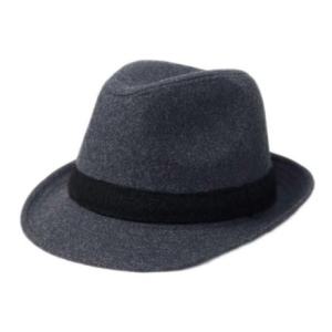 스타일리쉬 남자 레트로 모직 신사 페도라 정장 모자 13710654_이미지