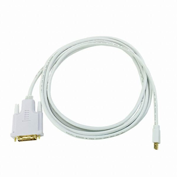 라인업시스템 LANSTAR Mini DisplayPort (미니디스플레이포트) to DVI 케이블 (LS-MDP29, 3m)_이미지