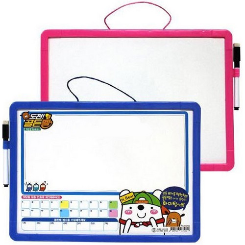 해바라기 도전 골든벨 양면 화이트보드 A4_이미지