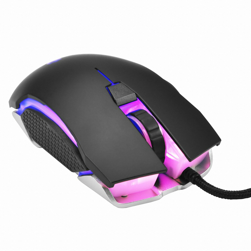 퍼스트코어 MARTELL EG50 GAMING MOUSE (블랙, 무광)_이미지