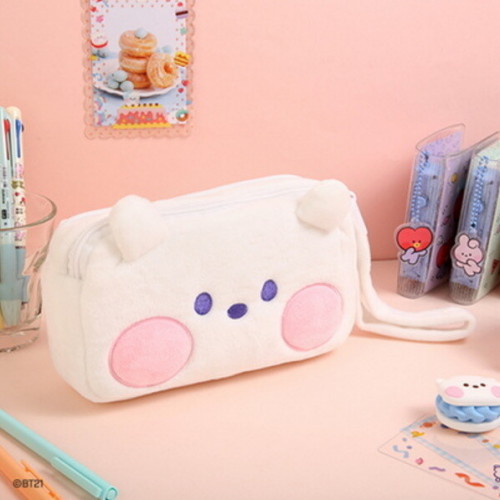 모노폴리 BT21 minini 인형 펜 파우치 (RJ)_이미지