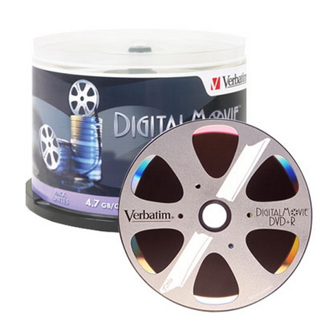 버바팀 DVD+R 4.7GB 8x 케익 50장 Movie_이미지