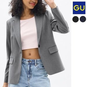 유니클로 GU 여성 자켓 워셔블 테일러드 캐주얼 정장 재킷 마이635234