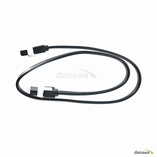 COOLERTEC FC-SATA3-일자형/클립 화이트 (0.42m)_이미지