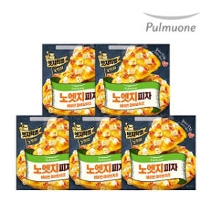 풀무원 노엣지피자 베이컨 파이브치즈 376g (5개)