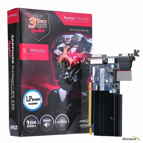 SAPPHIRE 라데온 R5 230 D3 1GB LP_이미지