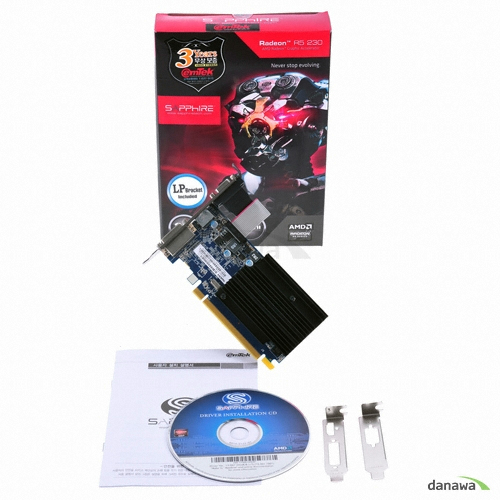 SAPPHIRE 라데온 R5 230 D3 1GB LP_이미지