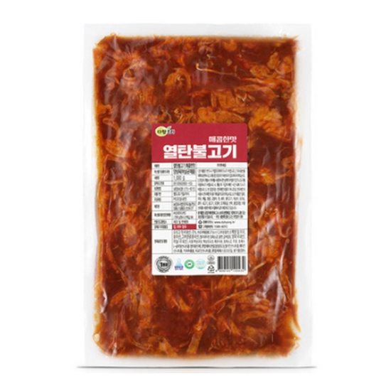 팜덕 다향 열탄불고기 매콤한맛 1kg이미지입니다. 누르면 해당 게시물로 새창이동합니다.