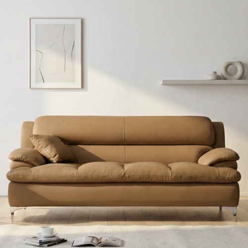 동서가구 모더나 가죽 소파 3인용