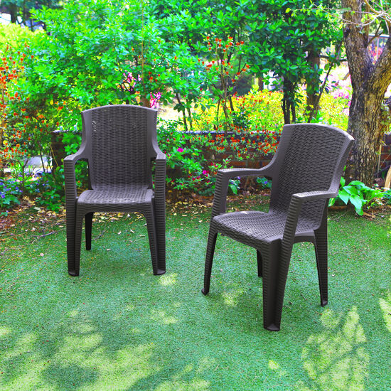 모니카 라탄 체어