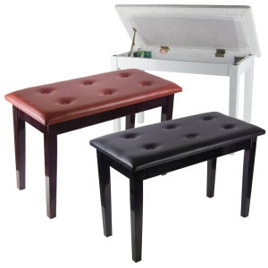 듀로 DPB100S 2인용 수납식 피아노의자