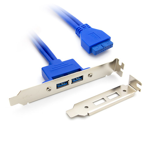 탑라인에이치디 HDTOP HT-I21 USB 3.0 2포트 확장 브라켓_이미지