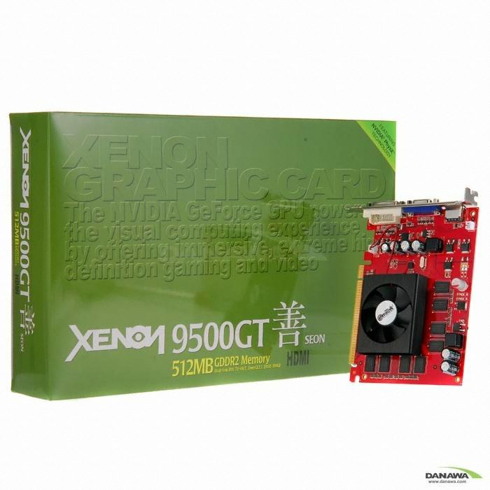 이엠텍 XENON 지포스 9500GT 善(착할선) HDMI DDR2 512MB_이미지