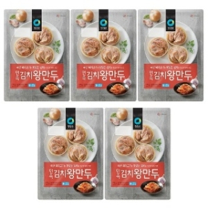 베스트식품 청정원 민속왕만두770g x5개__이미지