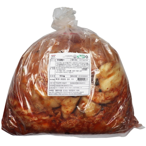 우리땅 묵은지 10kg