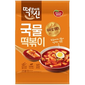 동원F&B 떡볶이의 신 국물떡볶이 422g (10개)