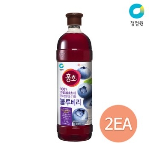 대상 청정원 홍초 블루베리 1.5L (2개)