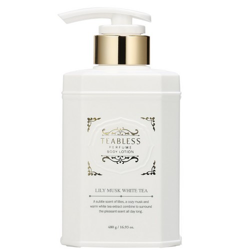 티블레스 퍼퓸 바디로션 릴리머스크 화이트티향 480g이미지입니다. 누르면 해당 게시물로 새창이동합니다.
