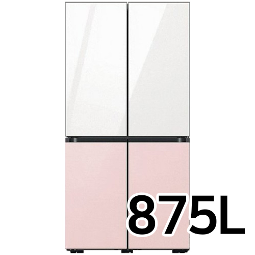 삼성전자 비스포크 글램 RF85B9001 (화이트+핑크)_이미지