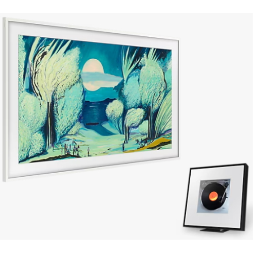 삼성전자 더 프레임 KQ55LSF03AFXKR + 뮤직 프레임 HW-LS60D (플랫 화이트+스피커)_이미지