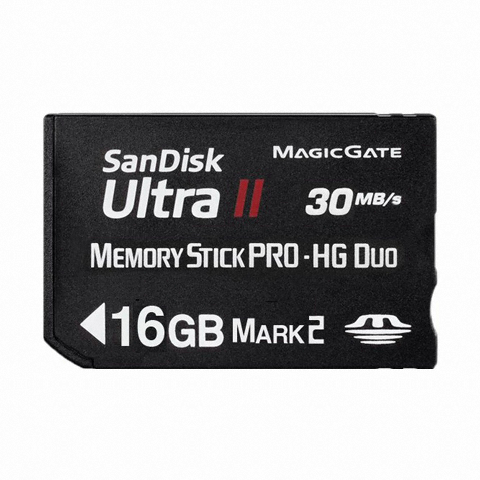 Sandisk 메모리스틱 프로듀오 Ultra II PRO-HG (30MB/sec) (16GB)_이미지