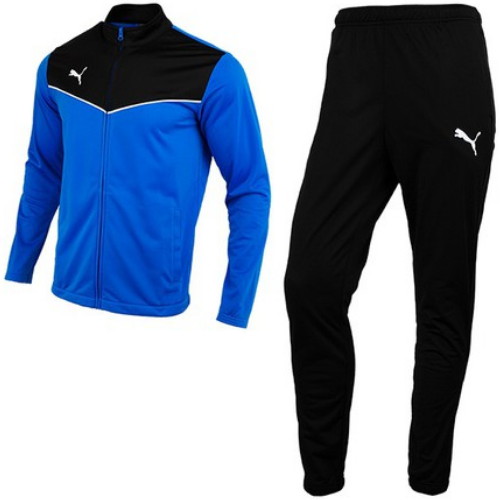푸마 인디비주얼라이즈 트랙 수트세트 657534 (06, 블루레몬에이드)_이미지