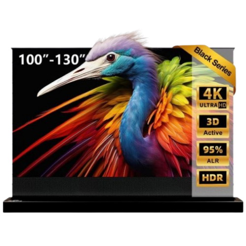 노씽프로젝터 모터식 ALR 바닥 스크린이미지입니다. 누르면 해당 게시물로 새창이동합니다.