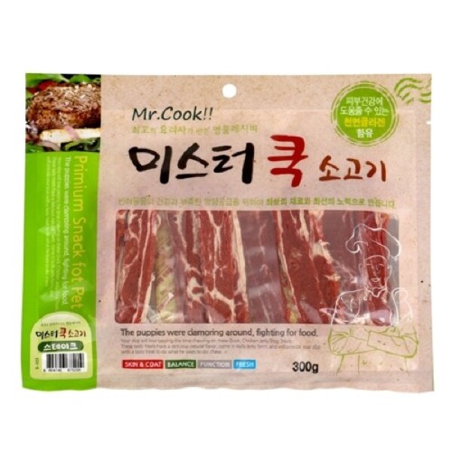 피에스코리아 미스터 쿡 소고기 스테이크 300g (1개)