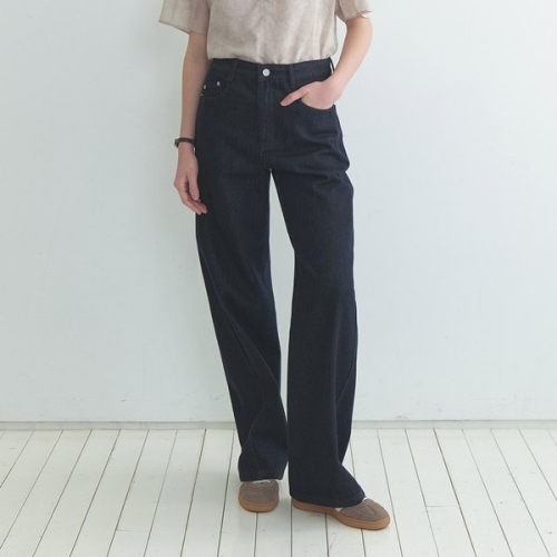 온앤온 예약/M10일 출고 커브드 생지 데님 NEJ6SL202