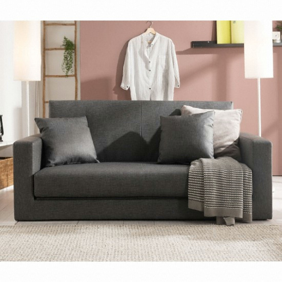 채우리 푹쉼 루앙 가죽 소파베드 3인용_이미지