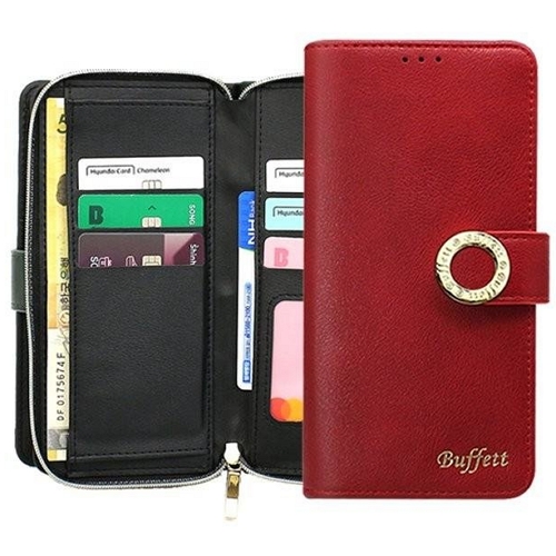 갤럭시S10 5G 버핏 써클 지퍼 다이어리 케이스