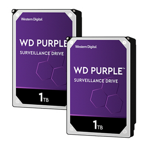 Western Digital WD Purple 패키지 5400/64M WD10PURZ (4x1TB)_이미지