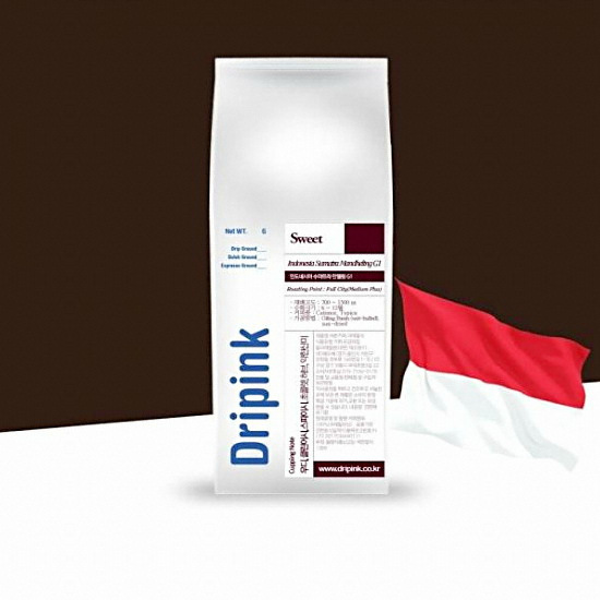 드립핑크 인도네시아 만델링 G1 원두커피 1kg