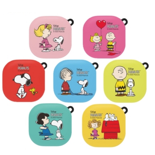 피앤씨컴퍼니 갤럭시 버즈 프로/라이브 피너츠 스누피 투게더 케이스