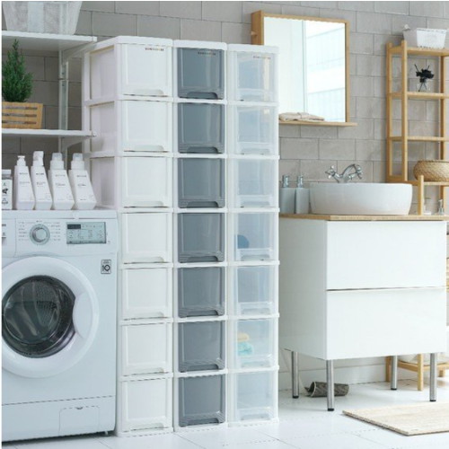 유원피에스 보노하우스 모던컬러 슬림서랍장 7단