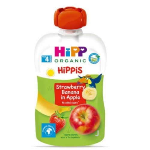 Hipp 스트로베리 바나나 인 애플 100g (15개)_이미지