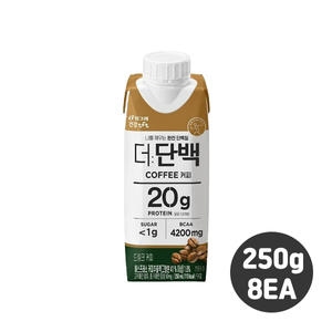빙그레 더단백 드링크 커피 250ml (8개)