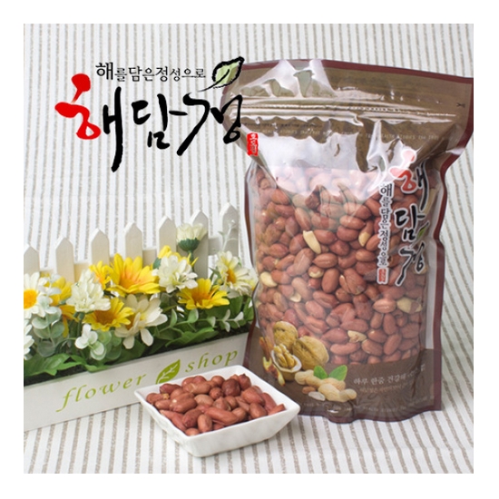 호도집 해담정 볶음땅콩 500g (1개)