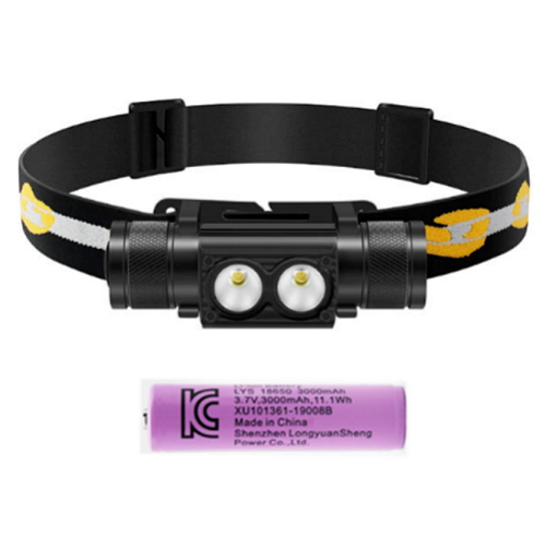 울트라코어 RJ-2000 헤드랜턴 (본품+3000배터리)_이미지