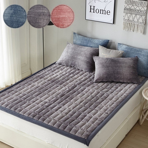 보드래 히트 극세사 침대패드 (싱글 S)_이미지