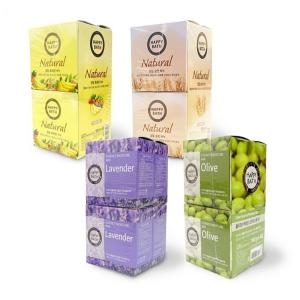 비누 라벤더 올리브 순한 촉촉 90gx4P 내추럴 세안 세수 목욕