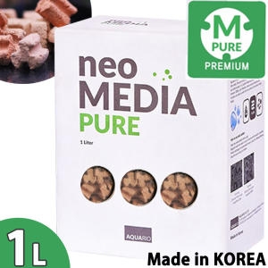네오 네오 여과재 퓨어/중성 S 1L/수족관 어항 여과제 구피_이미지