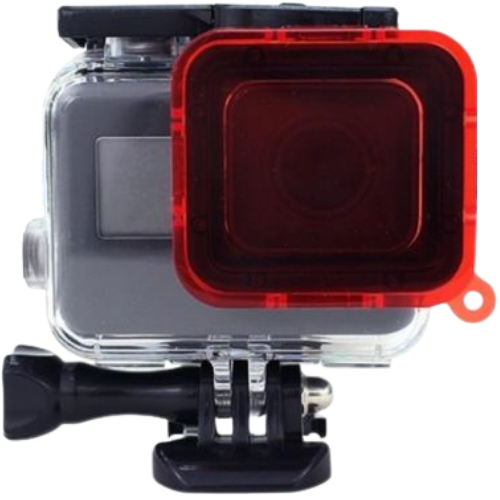 고프로 히어로7용 방수케이스 레드필터 A005