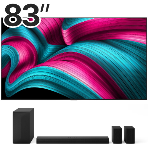 LG전자 올레드 evo AI OLED83C5XNA (벽걸이+사운드바, S60TR)