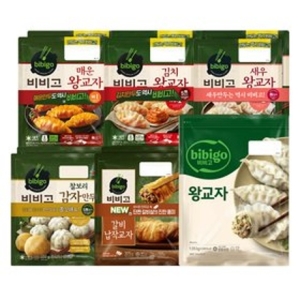 CJ제일제당 비비고 왕교자 1.05kg 3봉 + 만두 10종 中 1개 선택_이미지