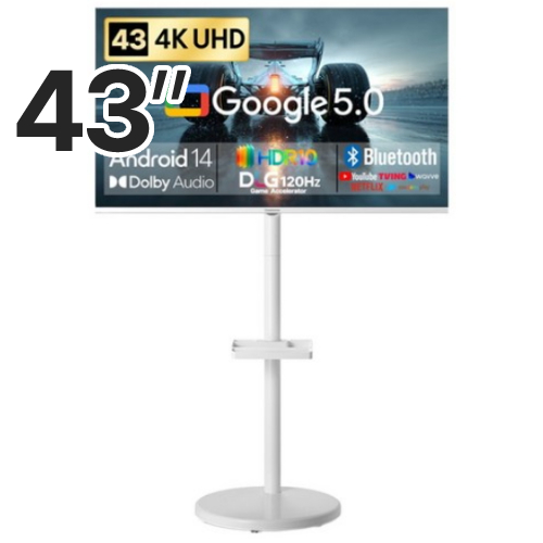 âȫ ����ƮTV 4K CH431UHD Google M9GPW1 120Hz ���� 5.0 �̵��� ��Ű��