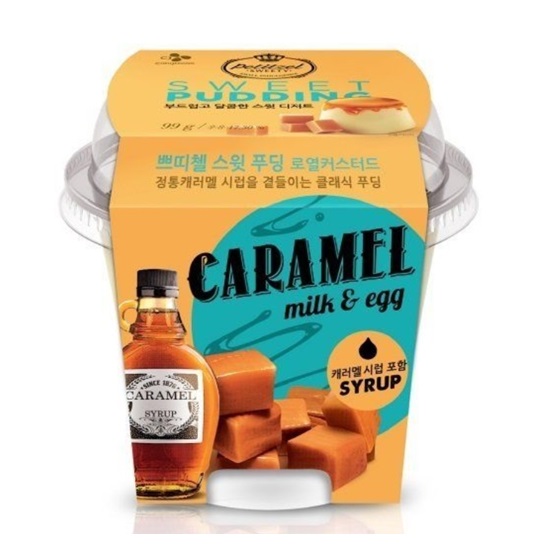 CJ제일제당 쁘띠첼 스윗푸딩 로열커스터드 99g (1개)_이미지