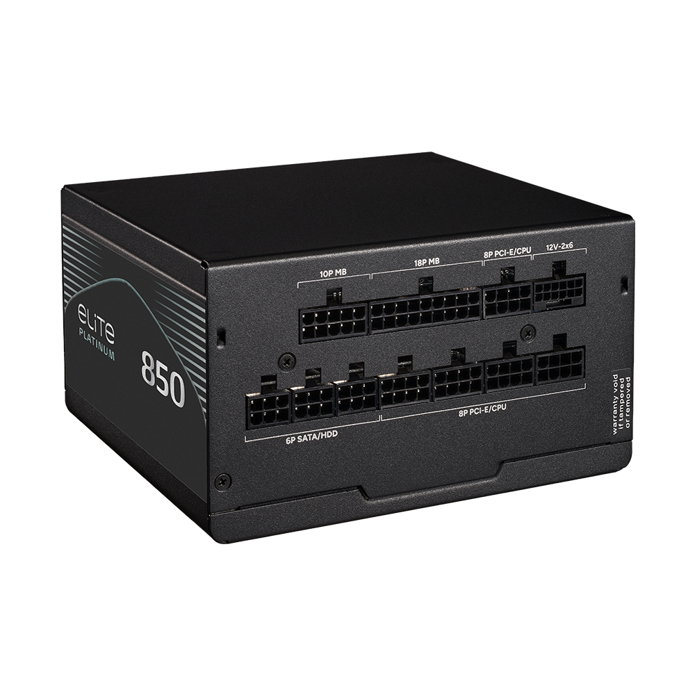 쿨러마스터 Elite Platinum 850W ATX 3.1 풀모듈러 블랙_이미지