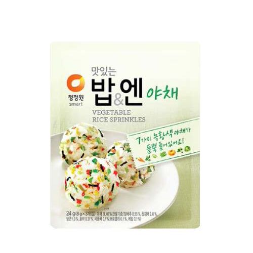 대상 청정원 맛있는밥엔 야채 24g (1개)_이미지